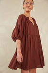 Florence Dress Espresso