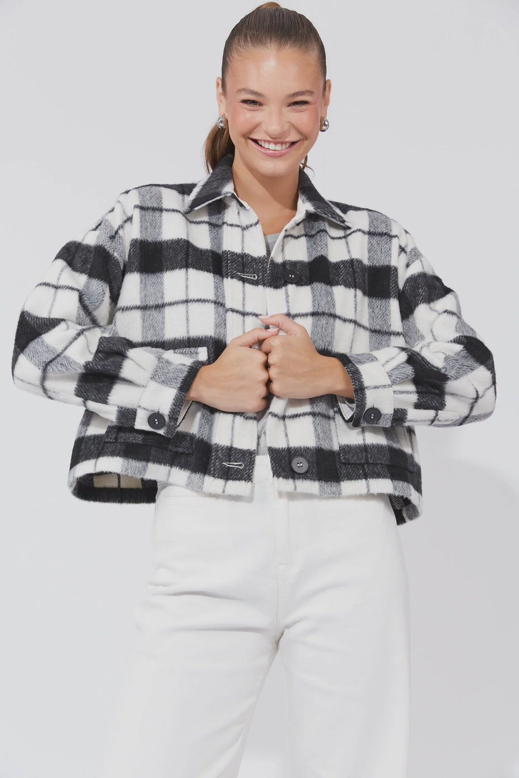 Daytona Crop Jacket Kohl