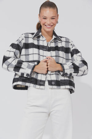 Daytona Crop Jacket Kohl