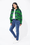 Daytona Crop Jacket Oasis