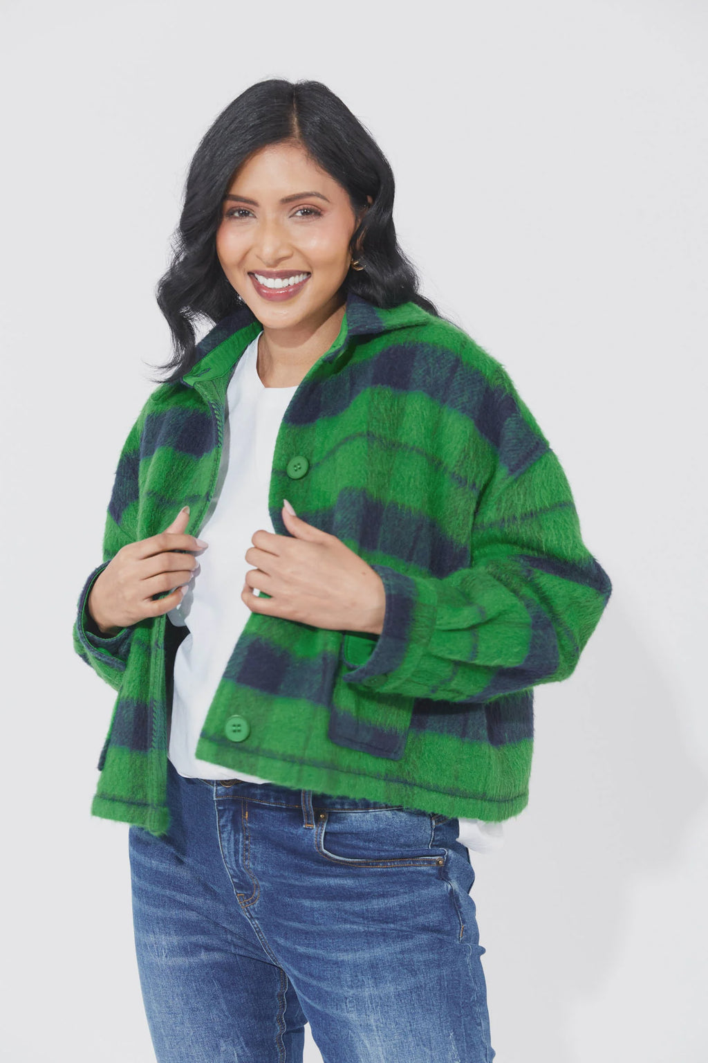 Daytona Crop Jacket Oasis