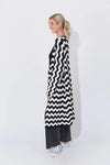 Marrakesh Cardigan White/Kohl/ONE SIZE