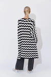 Marrakesh Cardigan White/Kohl/ONE SIZE