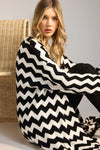 Marrakesh Cardigan White/Kohl/ONE SIZE