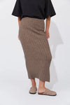 Cadiz Knit Skirt Marle