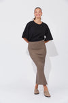 Cadiz Knit Skirt Marle