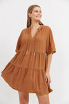 Haiti Dress Tan