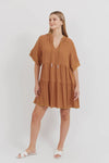 Haiti Dress Tan