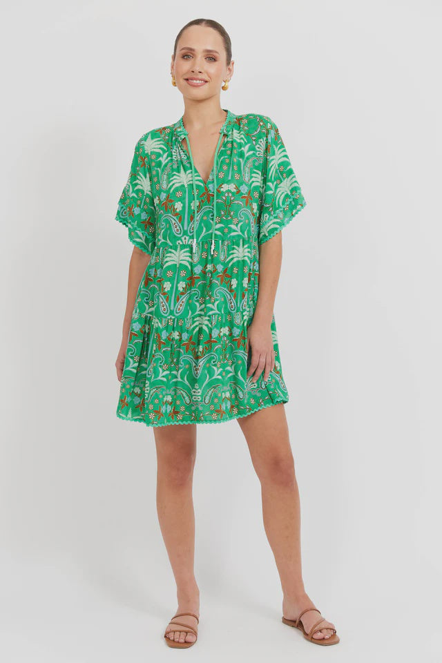 Haiti Dress Palms