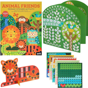 Mosaic Sticker Activity Book Animals