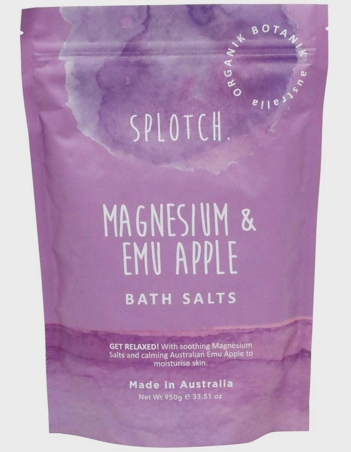 Splotch Bath Salts - Magnesium & Emu Apple