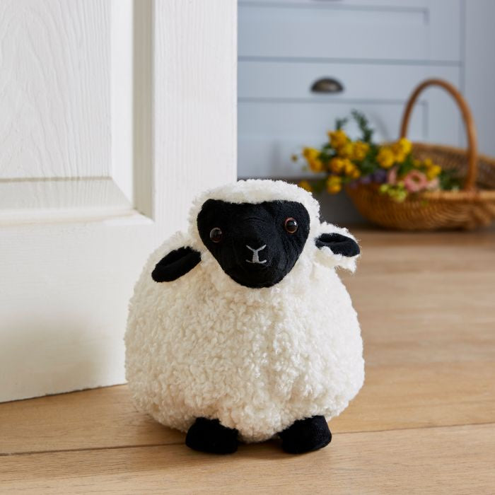 Finbar Sheep Shaped Doorstop