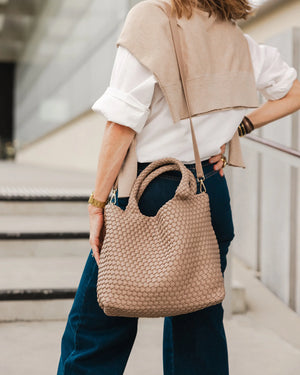 Cruiser Woven Tote Bag / Coffee