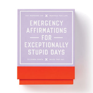 Emergency Affirmations For Exceptionally Stupid Days