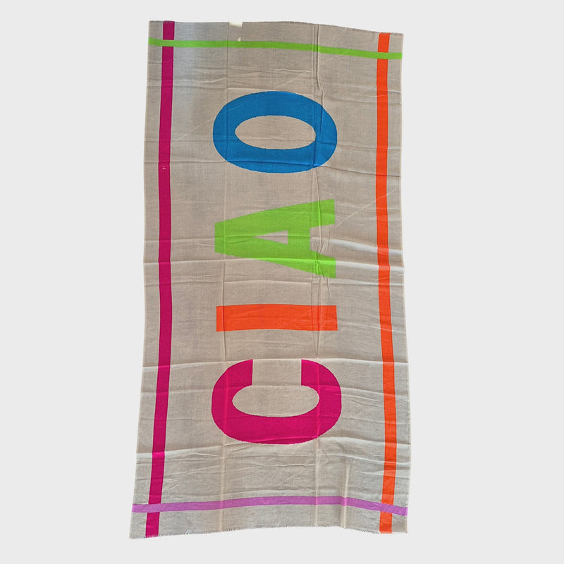Sarong Scarf Ciao Rainbow