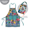 Printed Fabric Apron