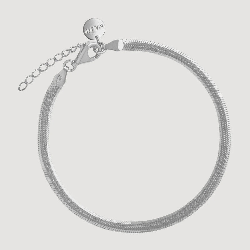 Celestine Bracelet Fine Silver