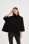 Half Sleeve Pullover Black