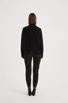 Roll Neck Knit / Black