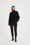 Roll Neck Knit / Black