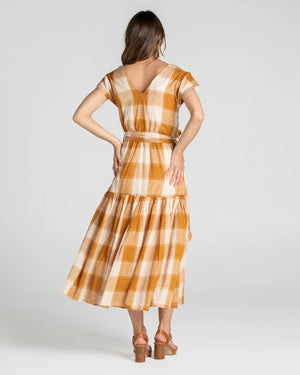 Indy Dress - Ginger Check