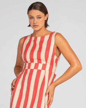 Colada Dress - Kaia Stripe