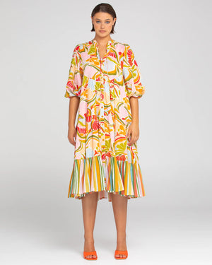 Mabel Dress Spliced Colada