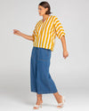 Sami Top Tropical Stripe