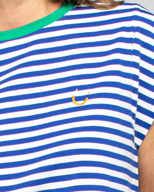 Bellissimo Tee Blue Stripe