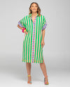 Maui Shirt Dress Capri Peach