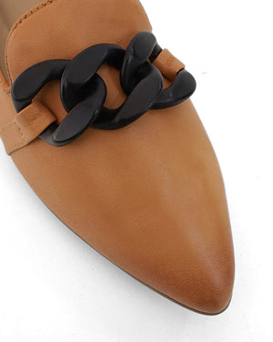 Baker Flat Shoe / Dark Coconut