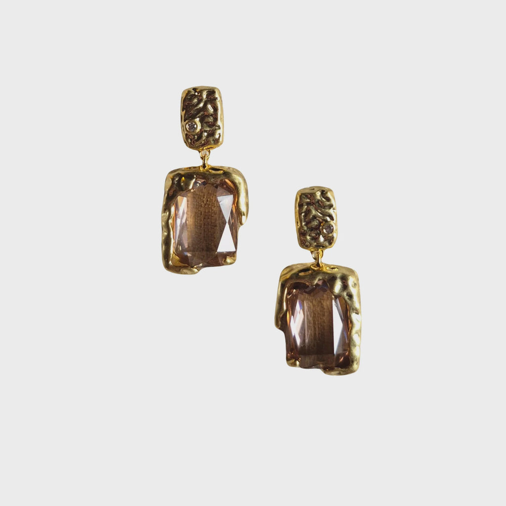 Yasmin Stone Earring