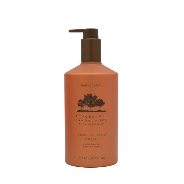 Rangelands Sandalwood Body & Hand Creme 500ml