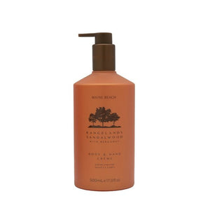 Rangelands Sandalwood Body & Hand Creme 500ml