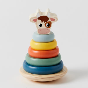 Cow Tower Rings