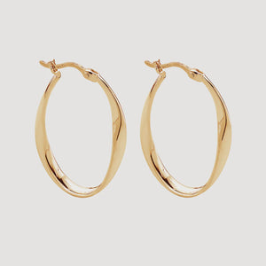 Cinta Hoop Earring Gold