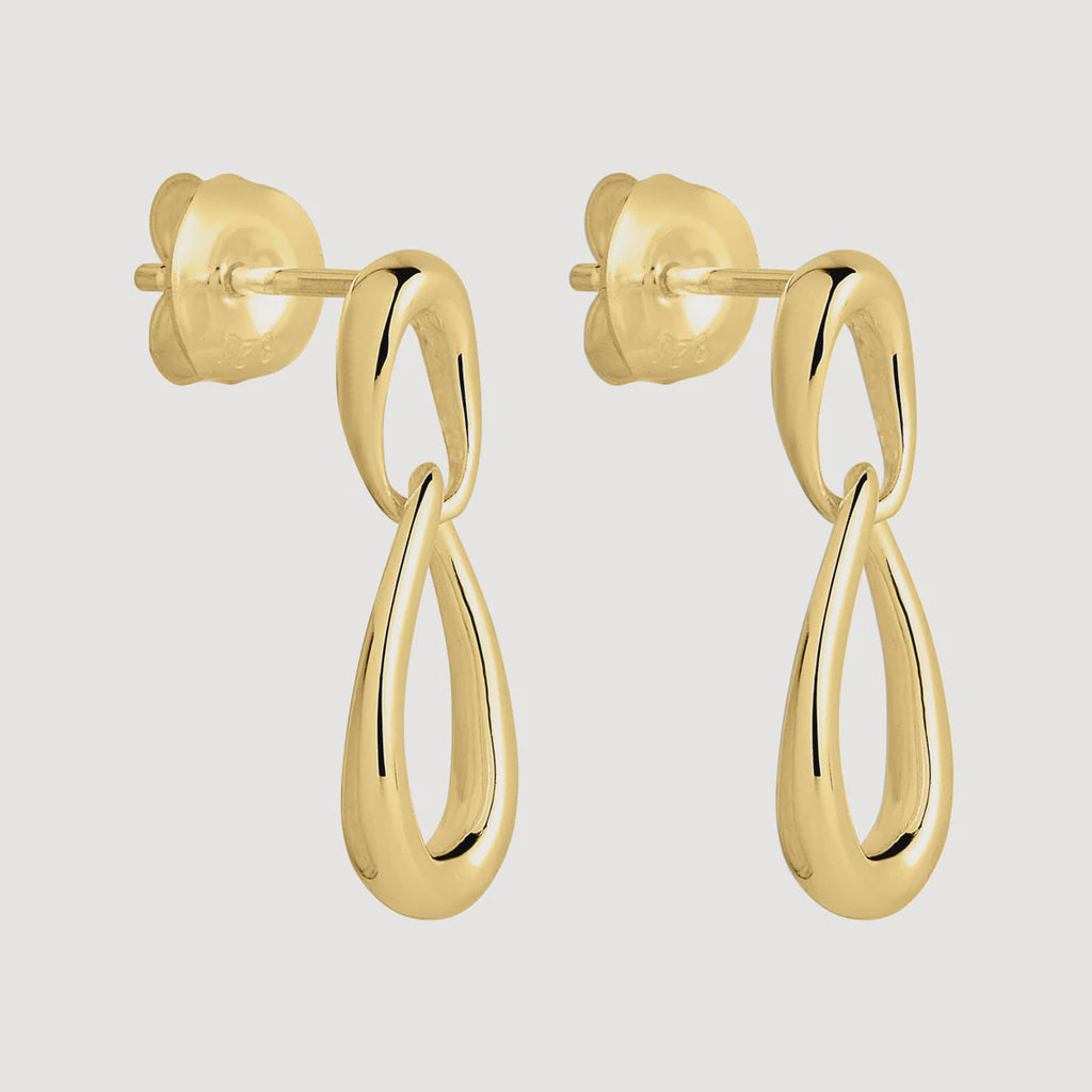 Vivante Yellow Gold Petite Earrings