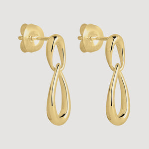 Vivante Yellow Gold Petite Earrings