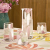Camille S/4 Goblets Blush