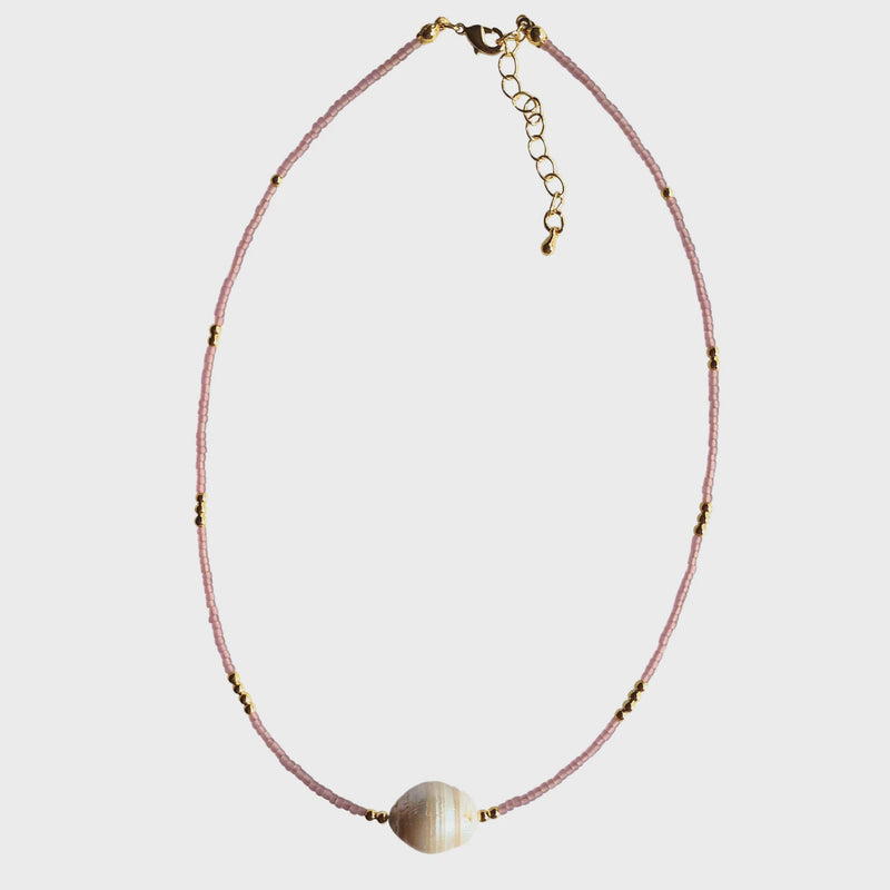 Jewel Pearl Necklace