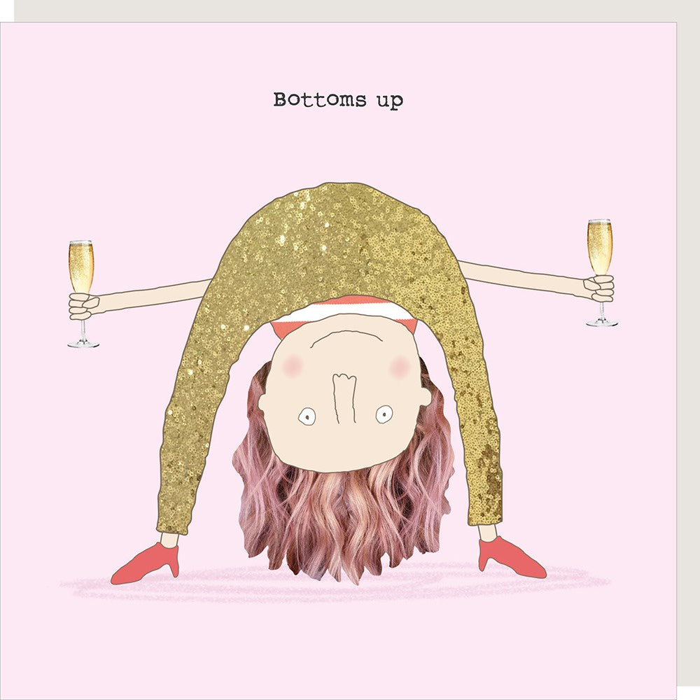 Bottoms Up Card