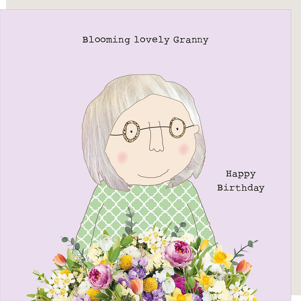 Granny Blooming Card