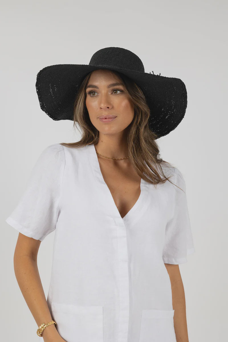 Margherita Hat Black