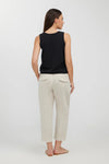 Lido 3/4 Linen Pant Natural