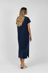 Basic Tee Dress Navy