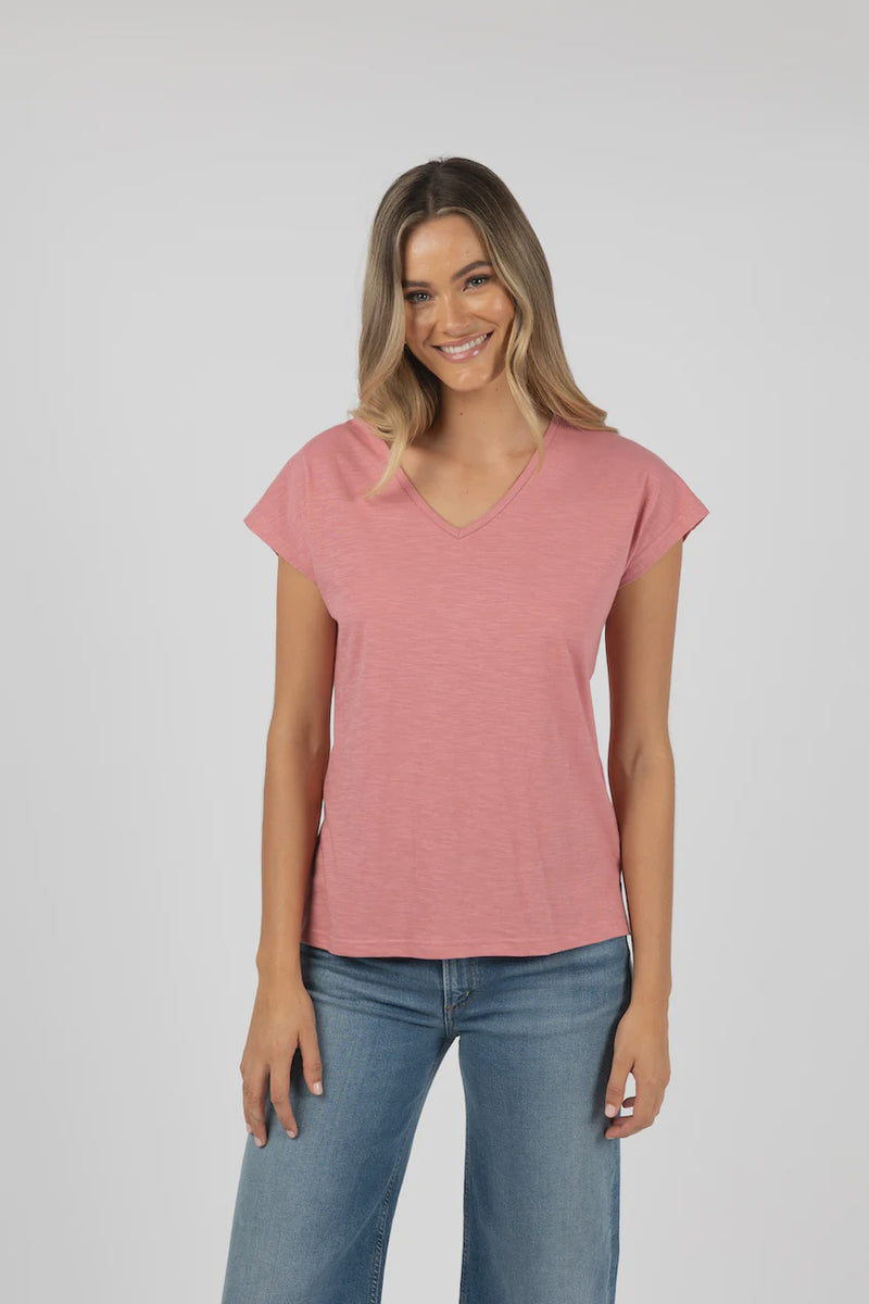 Must Have V Neck Blush