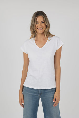 Must Have V Neck White