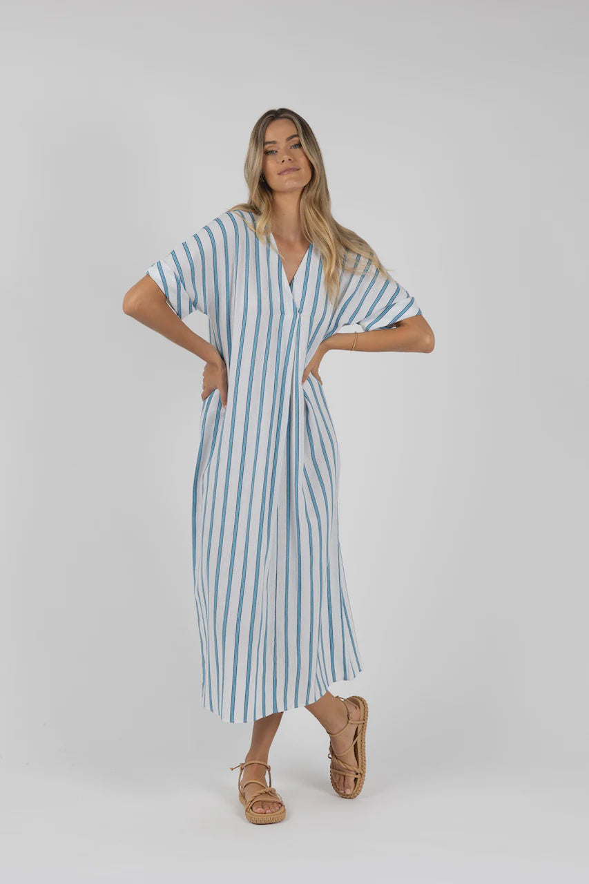 Santos Kaftan / Blue Stripe