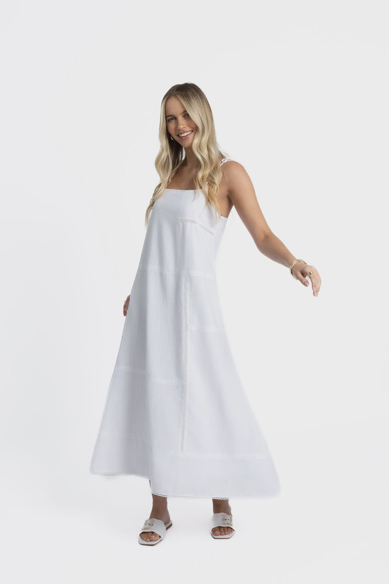 Millie Dress White