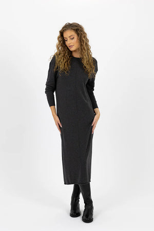 Elena Dress / Charcoal